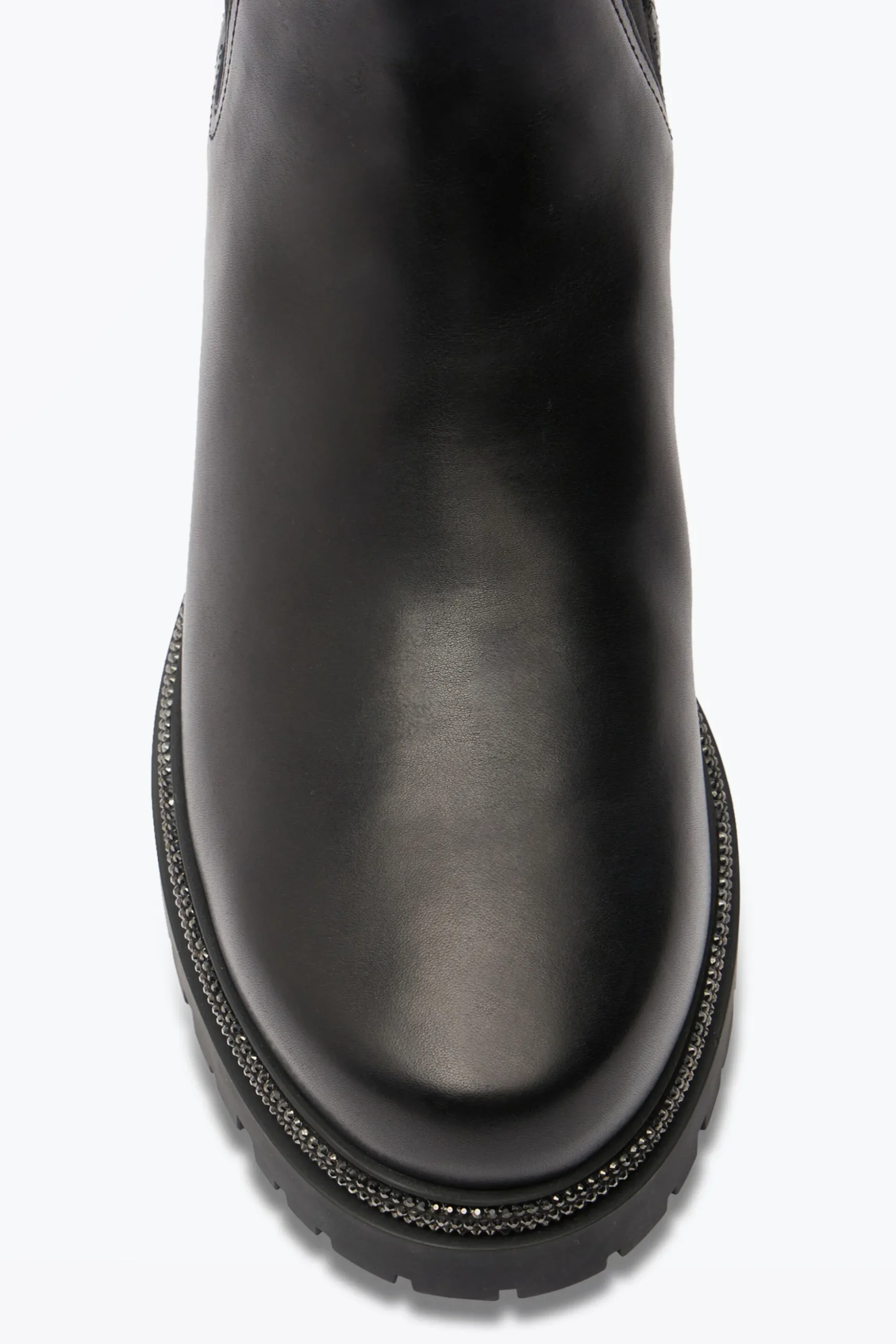 Bottes En Cuir Noir Bika