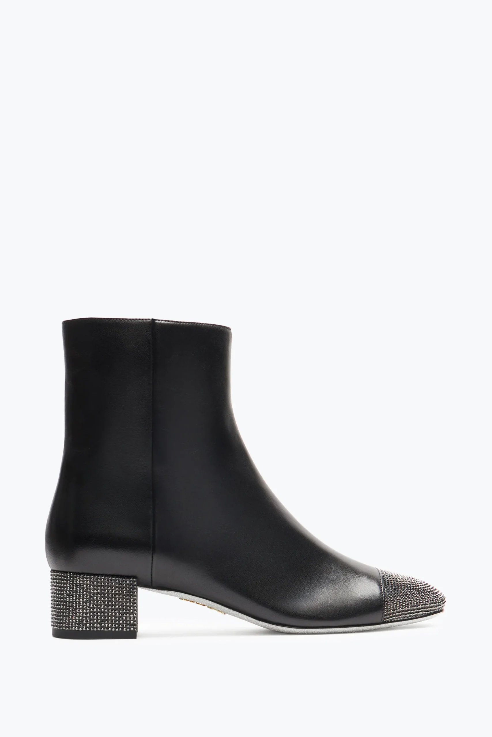 Bottine Bonnie en cuir noir 40