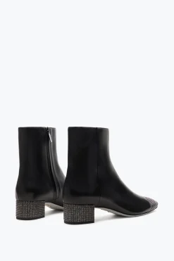 Bottine Bonnie en cuir noir 40
