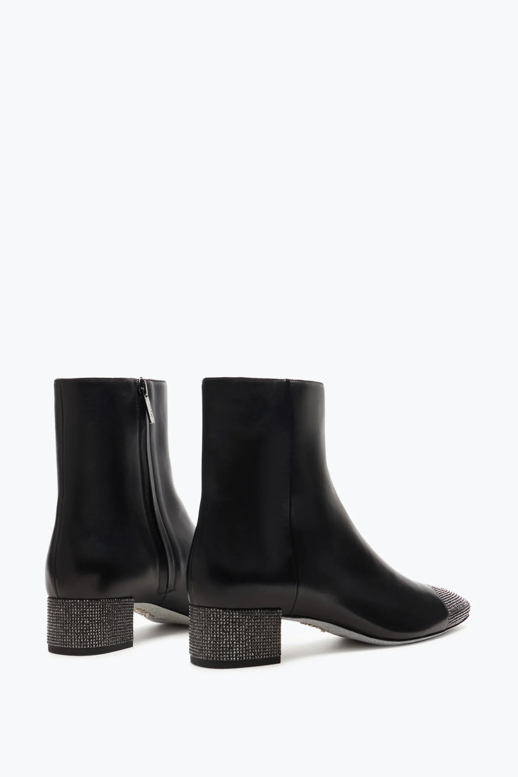 Bottine Bonnie en cuir noir 40