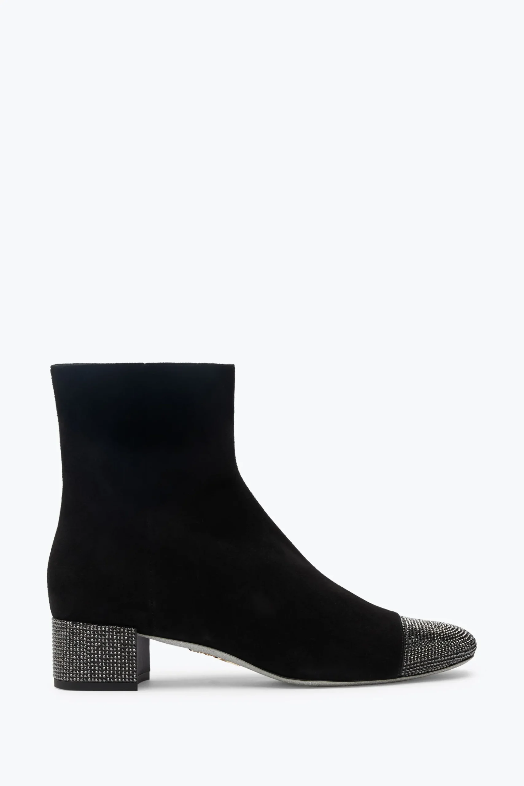Bottine Bonnie En Daim Noir 40