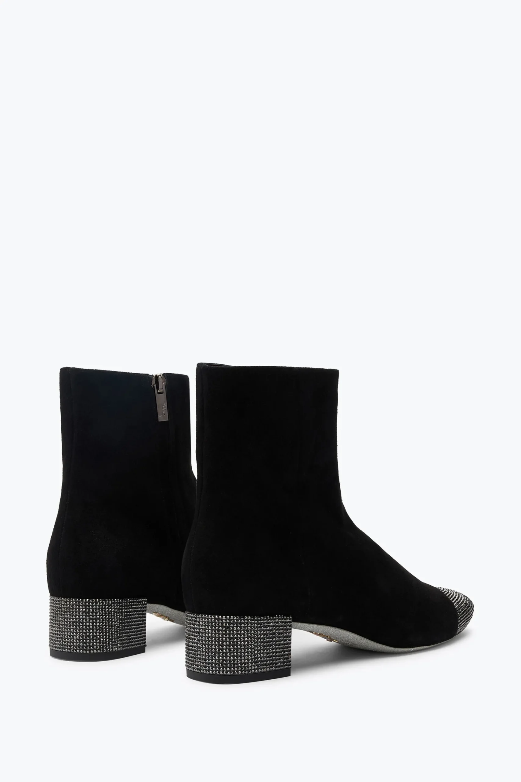 Bottine Bonnie En Daim Noir 40