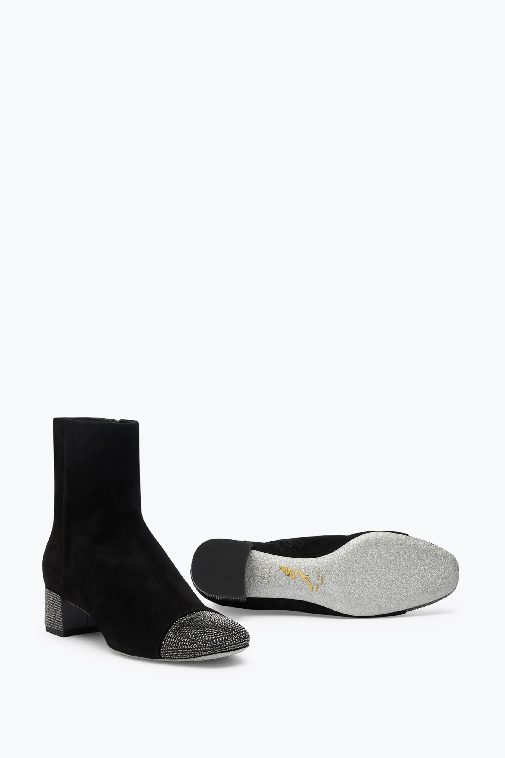 Bottine Bonnie En Daim Noir 40