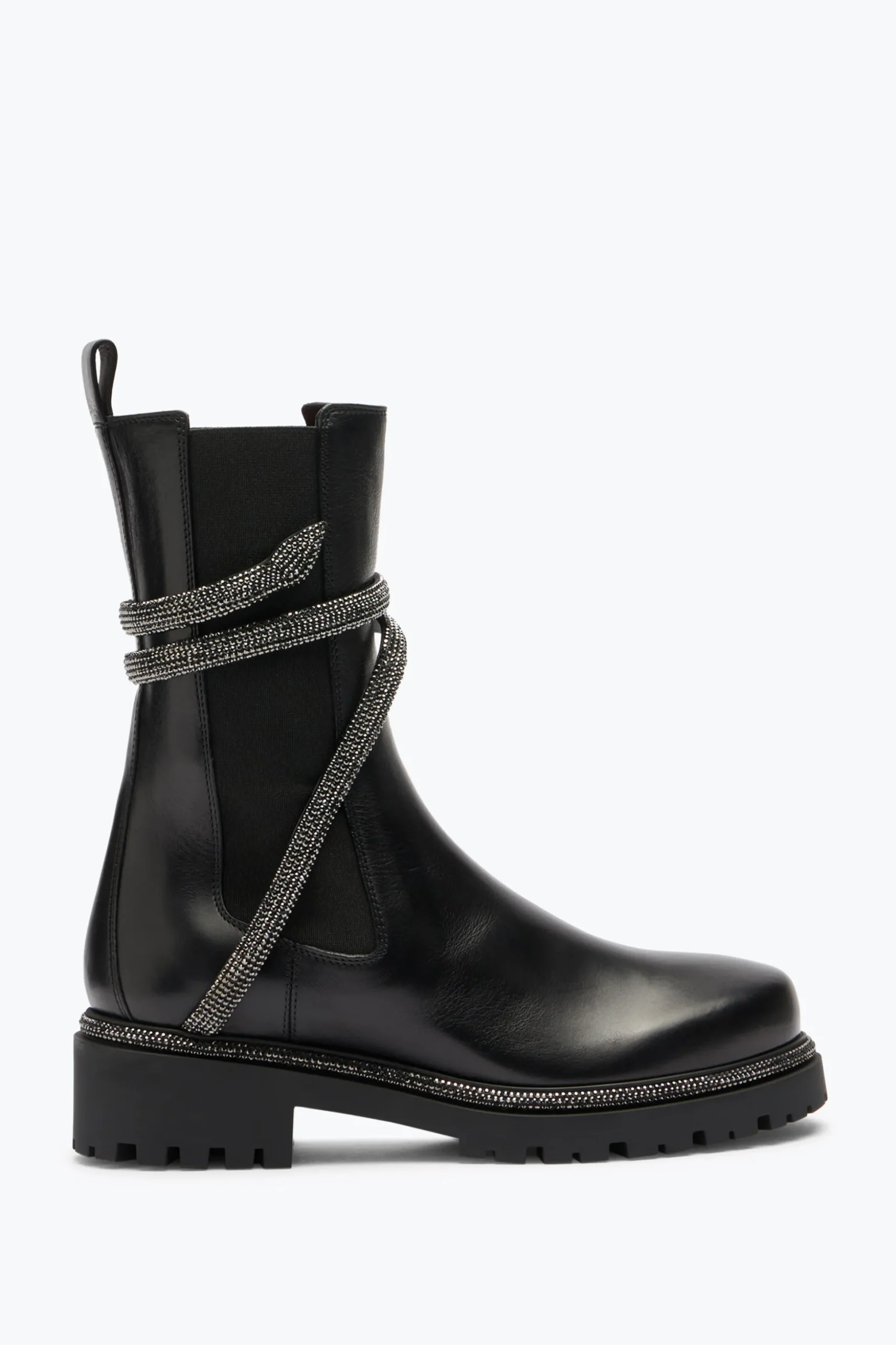Bottines Motardes Noires Cleo Combat