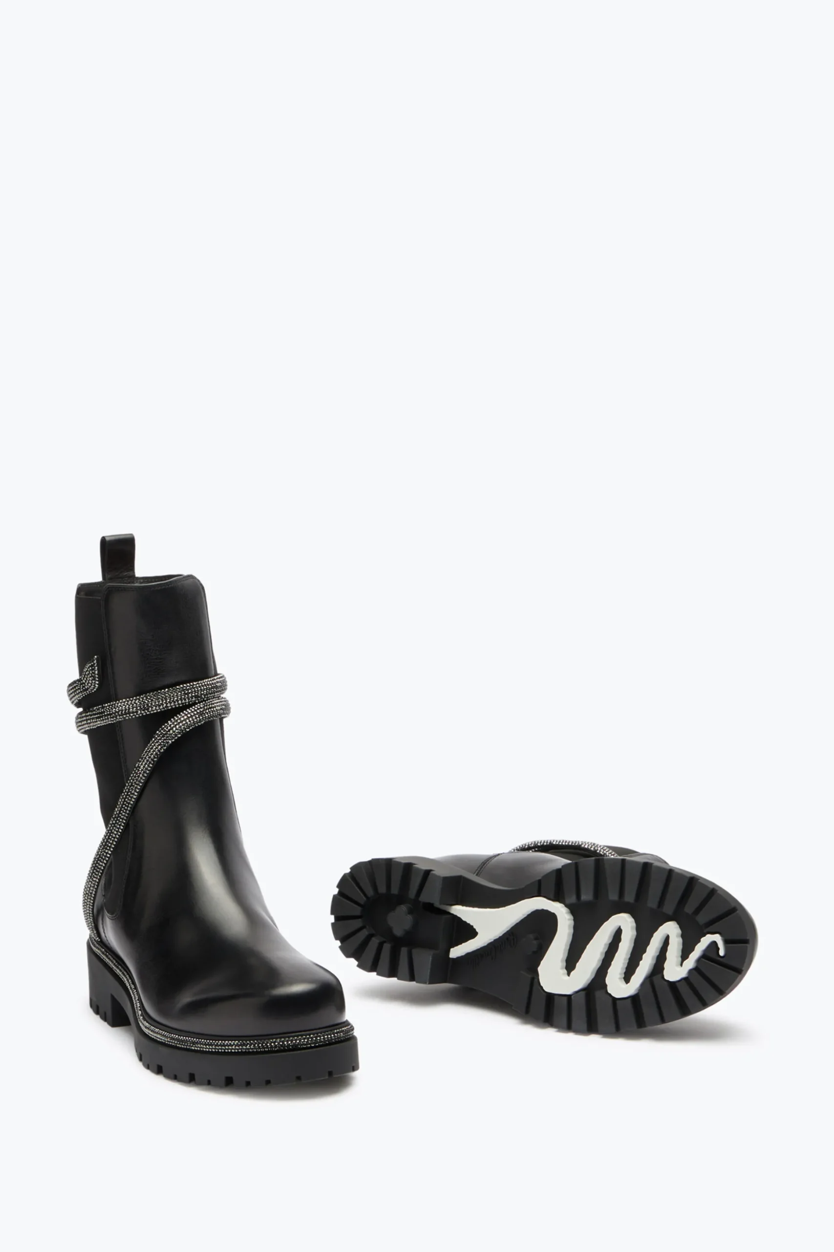 Bottines Motardes Noires Cleo Combat