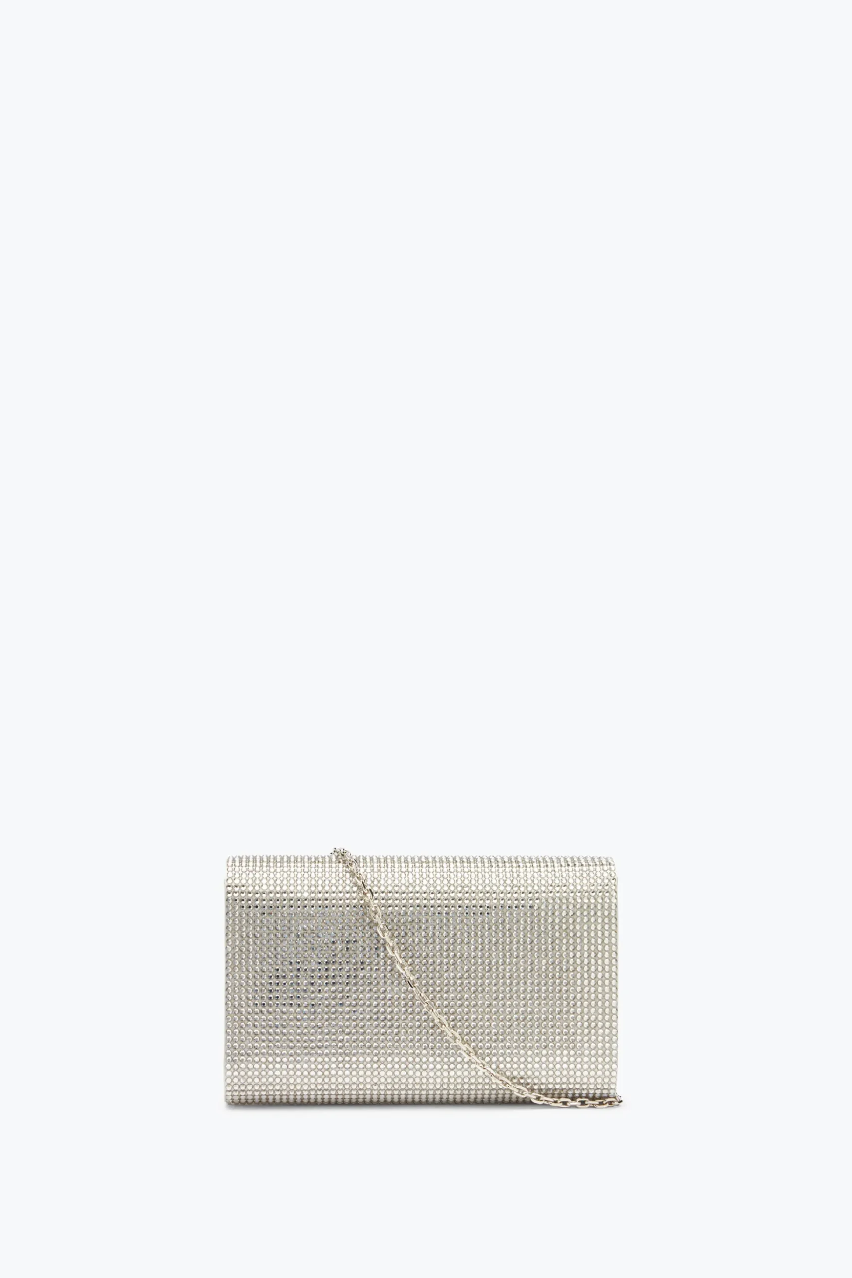 Clutch Orné De Bijoux Argent Aida