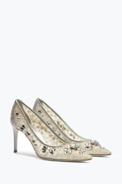 Escarpin Cinderella Argent 80