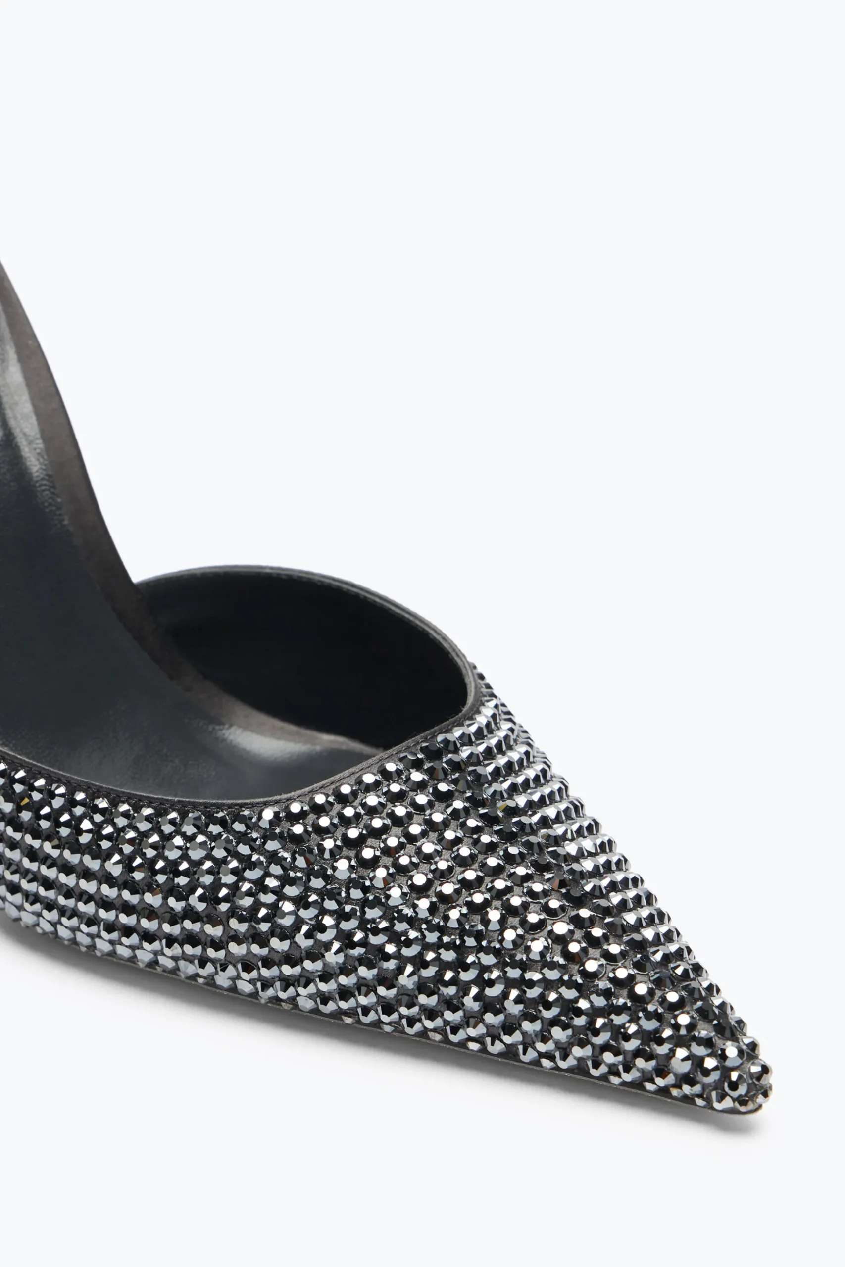 Escarpin Cleo Anthracite Avec Cristaux 105