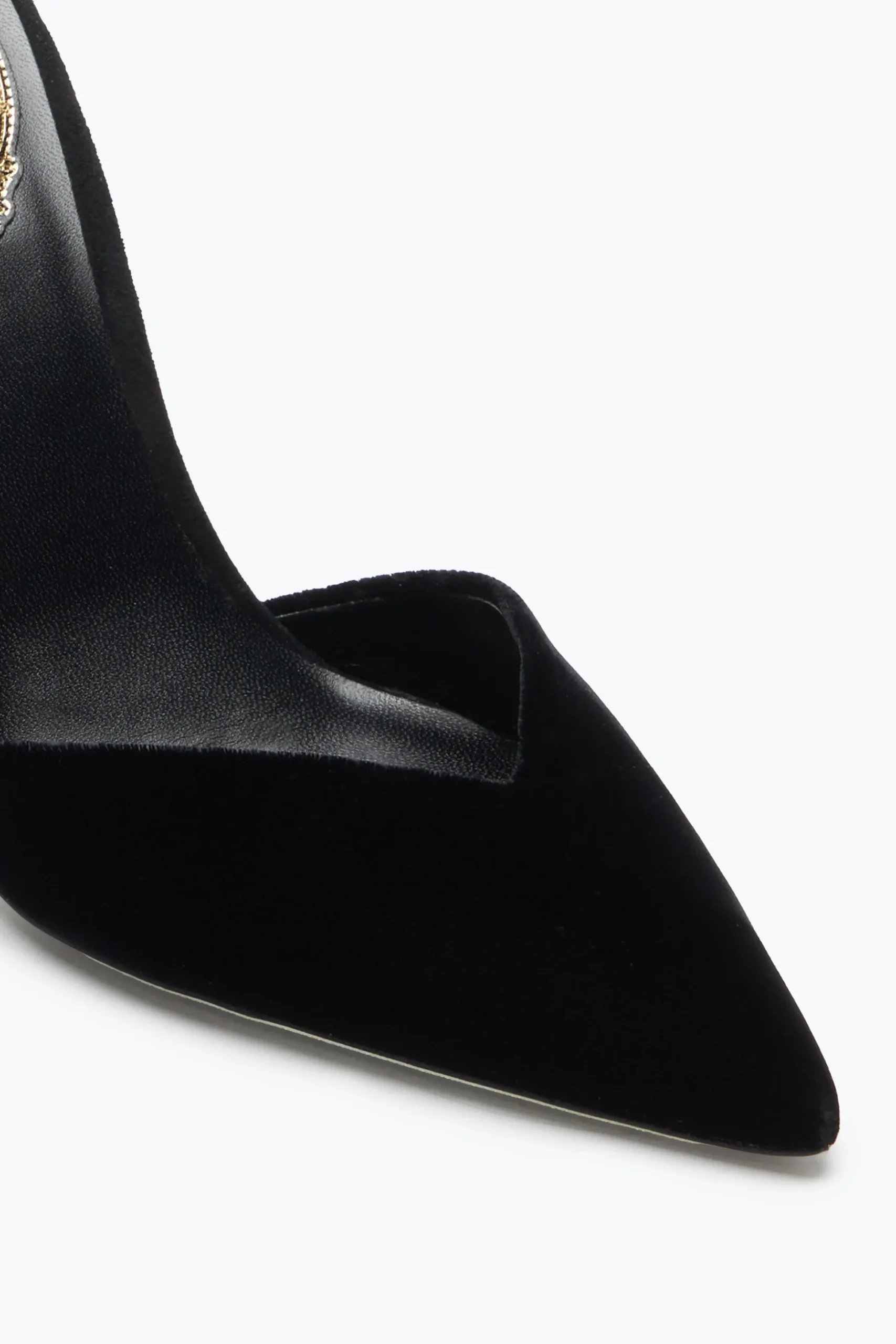 Escarpin Margot Noir Et Or 105