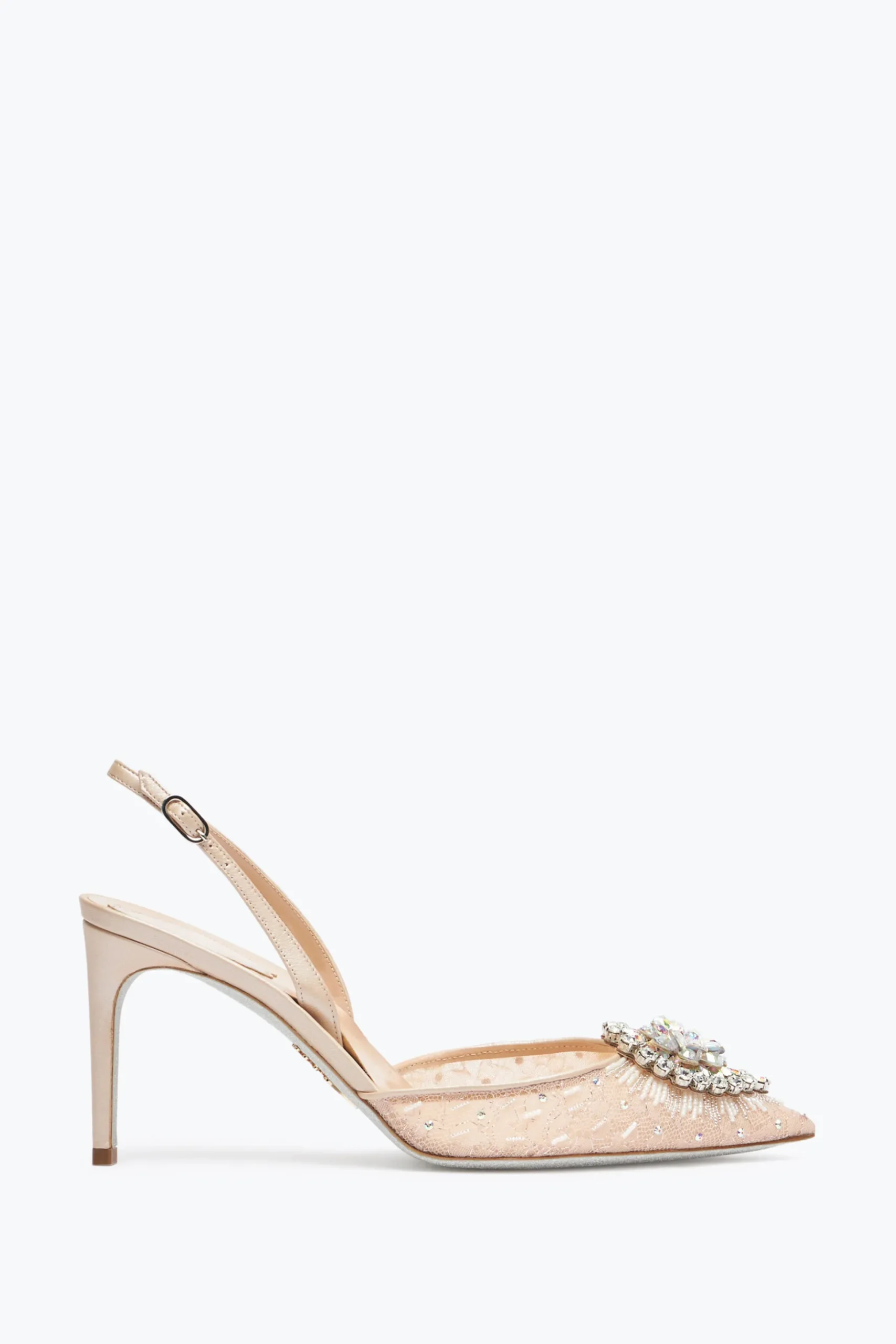 Escarpin slingback Barbara nude 80
