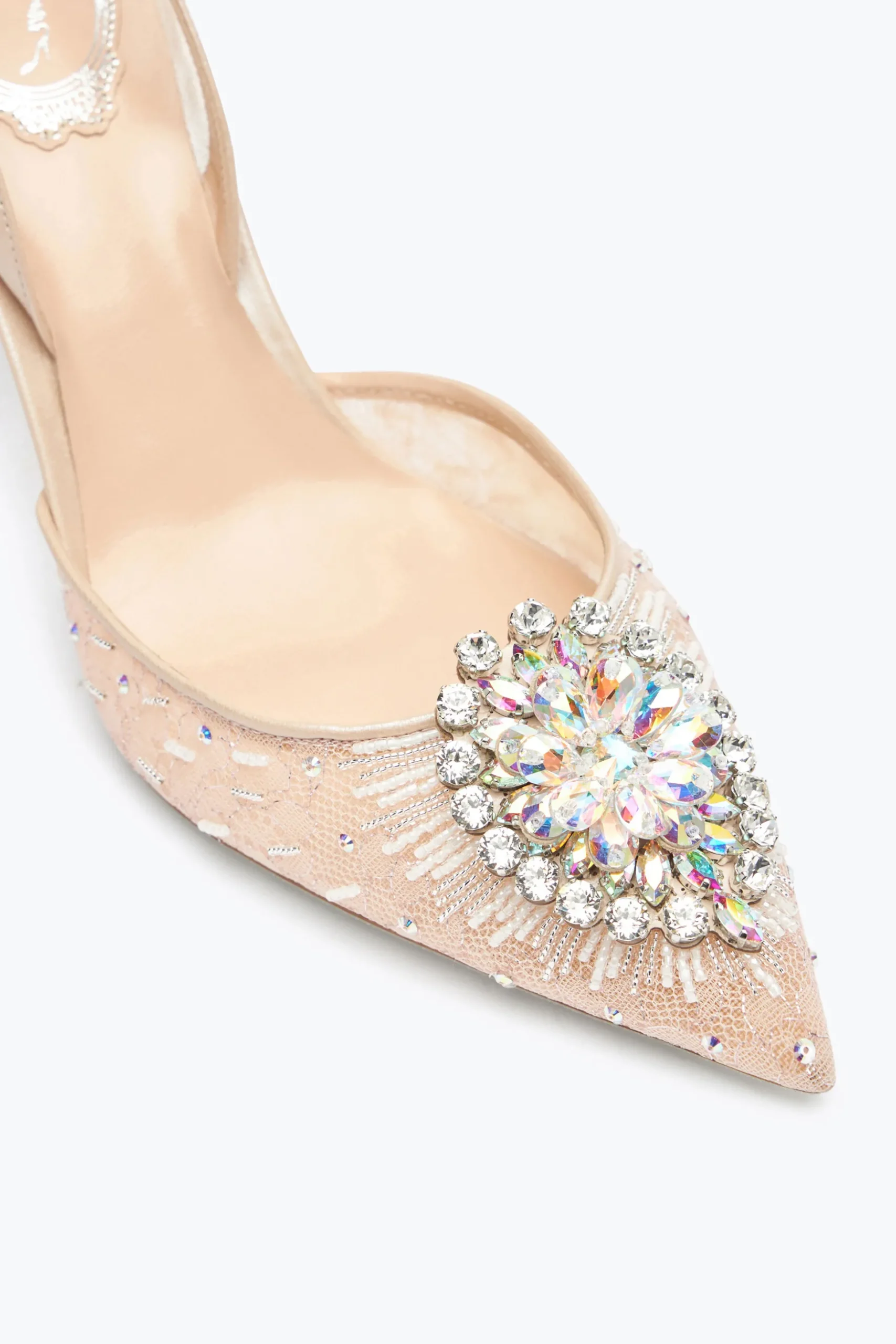 Escarpin slingback Barbara nude 80