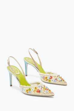 ESCARPIN SLINGBACK BLOOM 80
