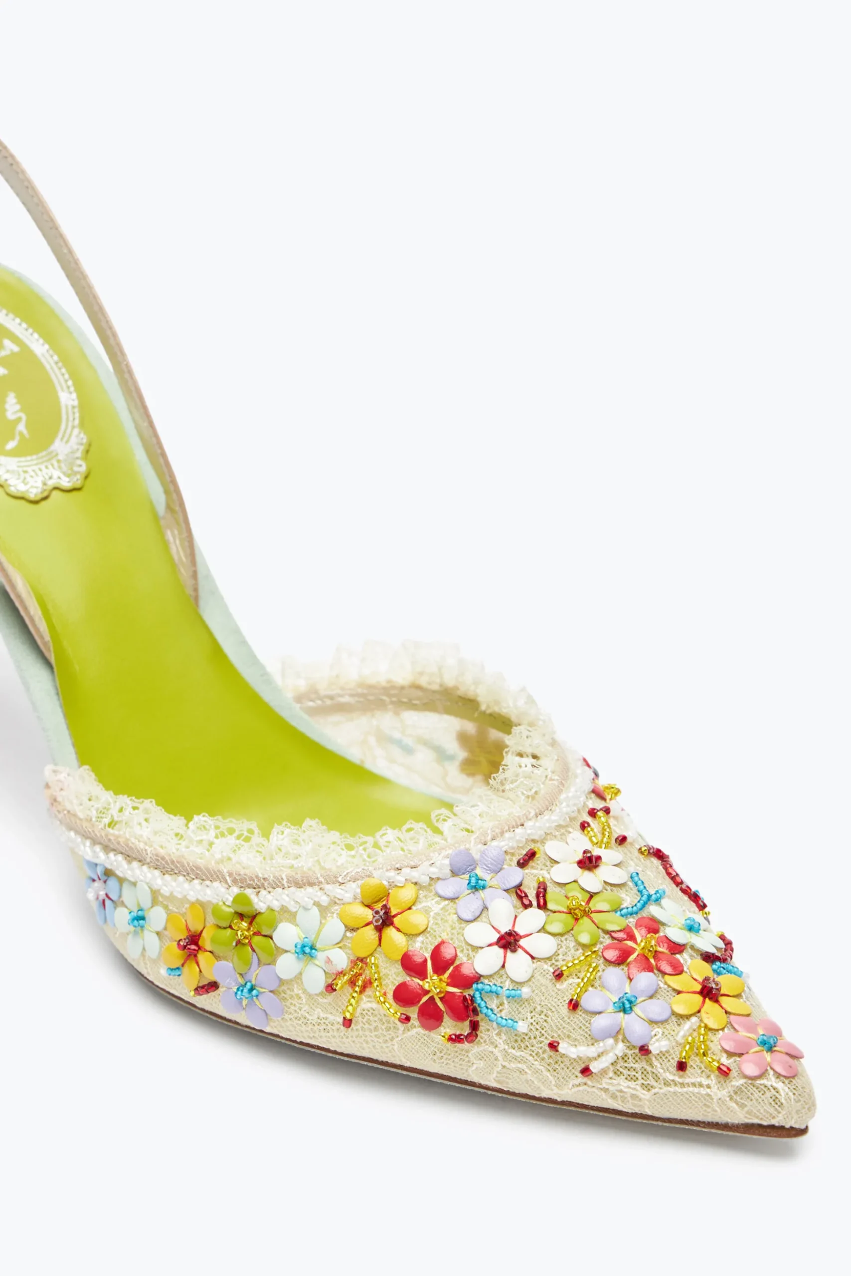 ESCARPIN SLINGBACK BLOOM 80