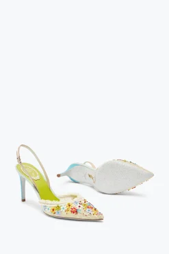 ESCARPIN SLINGBACK BLOOM 80