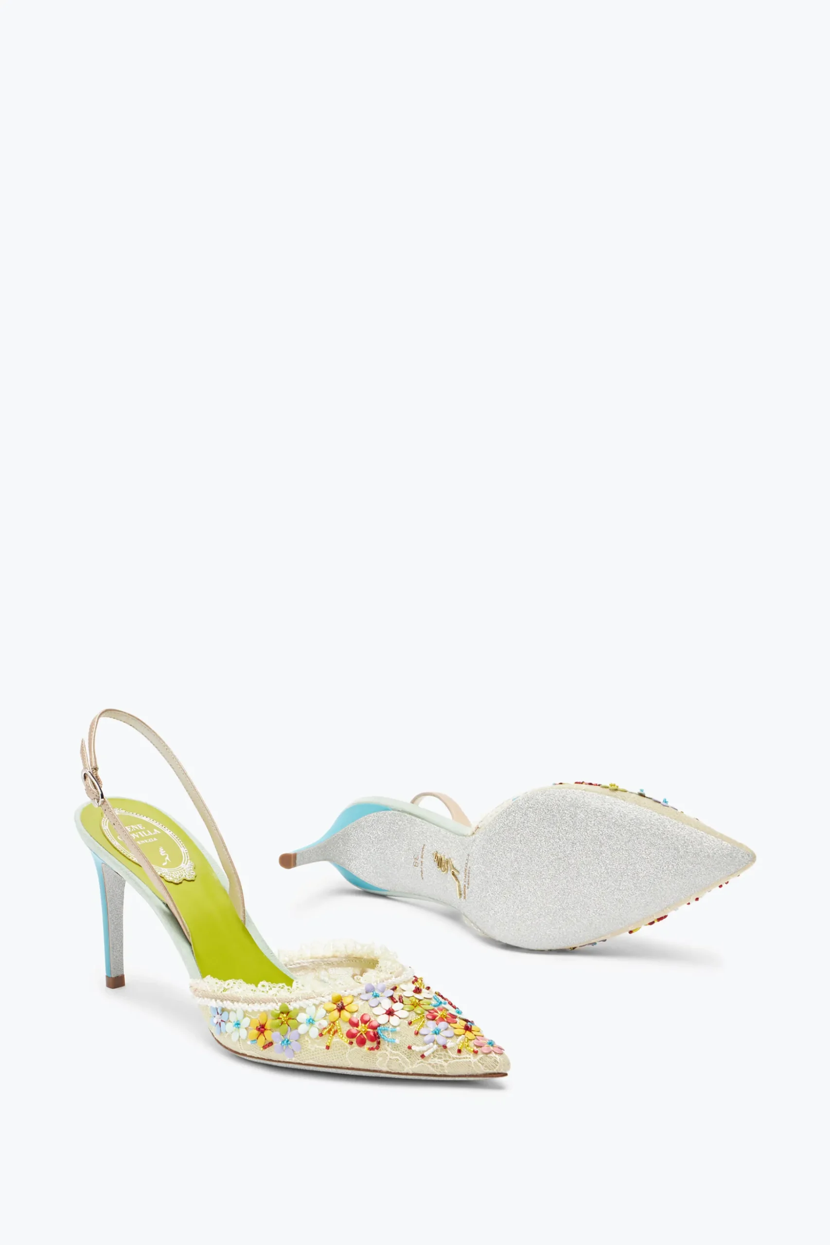 ESCARPIN SLINGBACK BLOOM 80