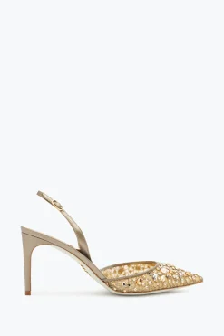 Escarpin Slingback Cinderella Bronze 80