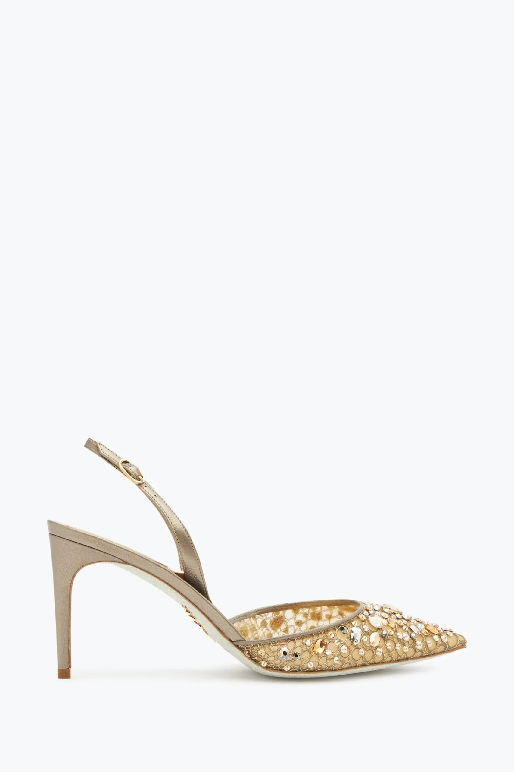 Escarpin Slingback Cinderella Bronze 80