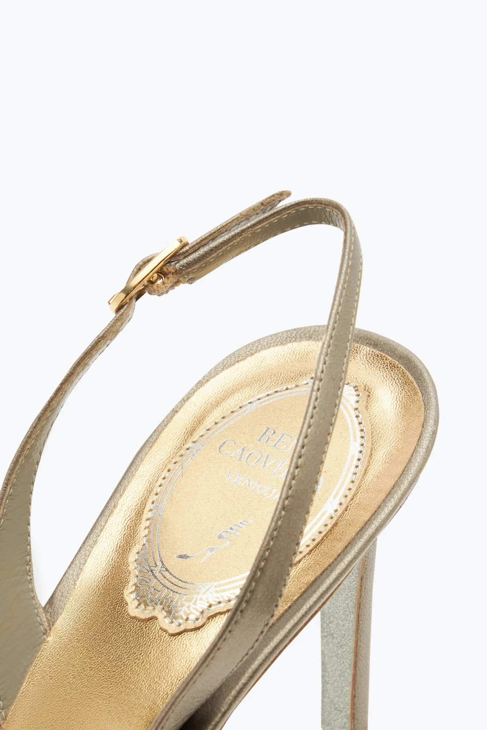 Escarpin Slingback Cinderella Bronze 80