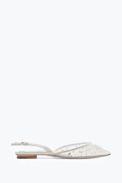 Escarpin Slingback Cinderella Blanc 10