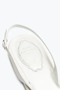 Escarpin Slingback Cinderella Blanc 10