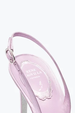 Escarpin slingback Veneziana lilas 80