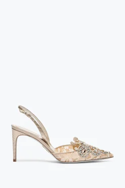 ESCARPIN SLINGBACK VENEZIANA CHAMPAGNE 80