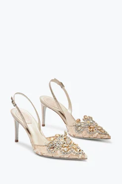 ESCARPIN SLINGBACK VENEZIANA CHAMPAGNE 80