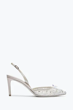 Escarpins Argentés Cinderella 75