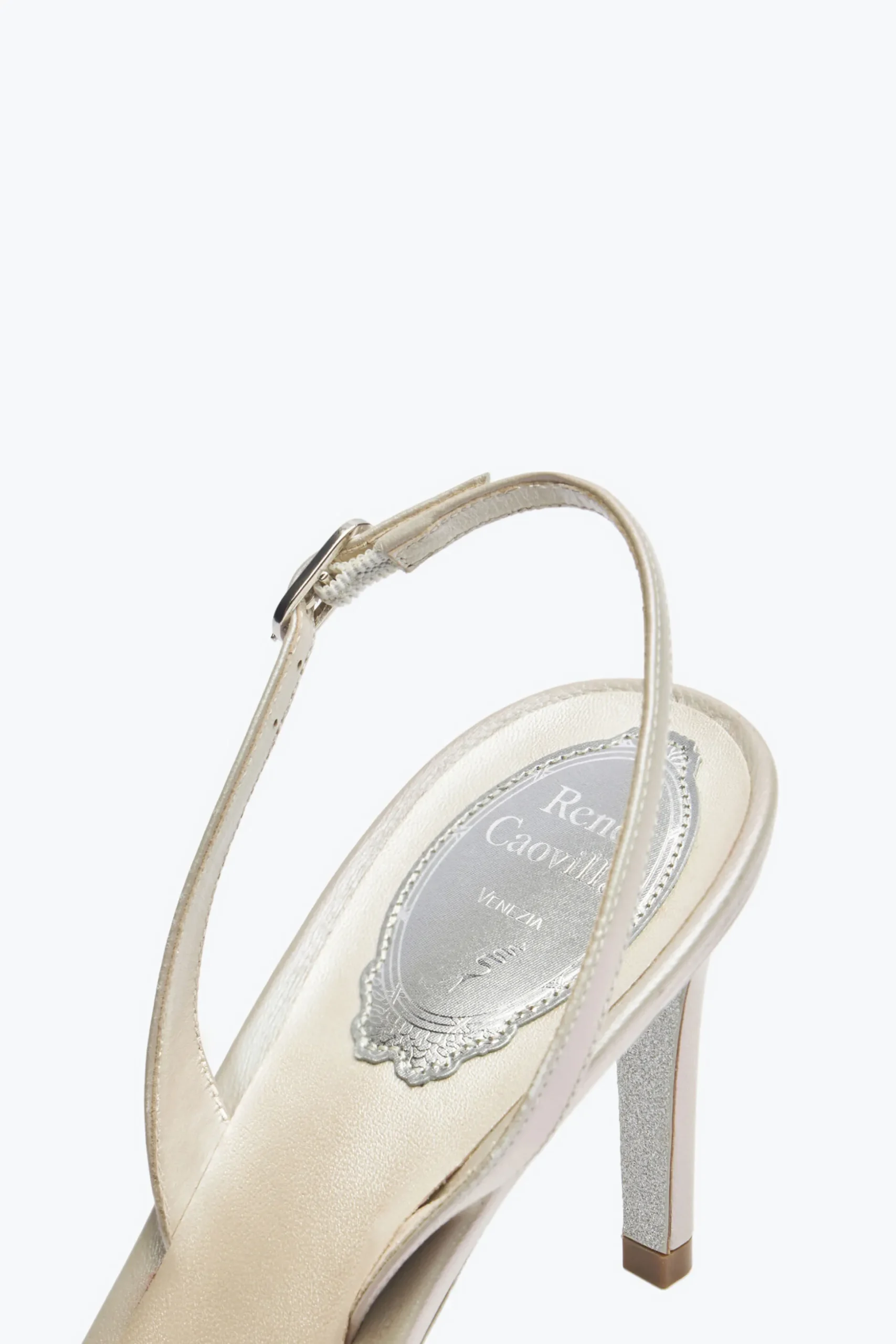 Escarpins Argentés Cinderella 75