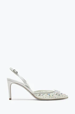 Escarpins Blancs Cinderella 75
