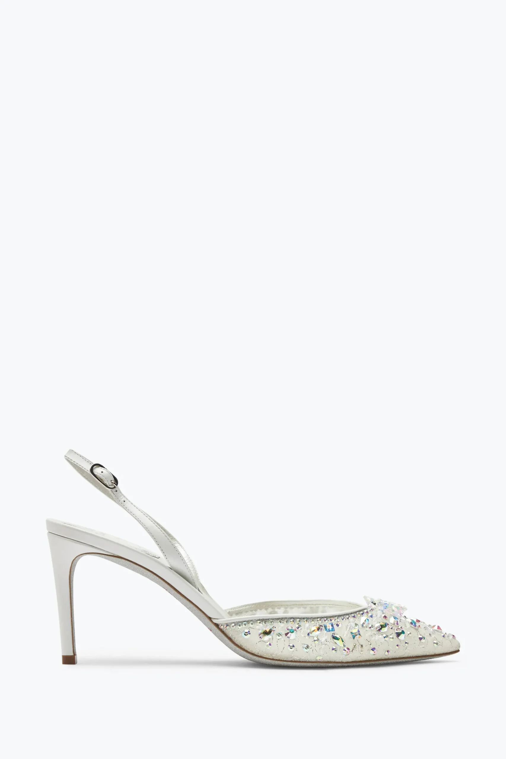 Escarpins Blancs Cinderella 75