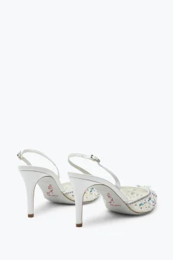 Escarpins Blancs Cinderella 75