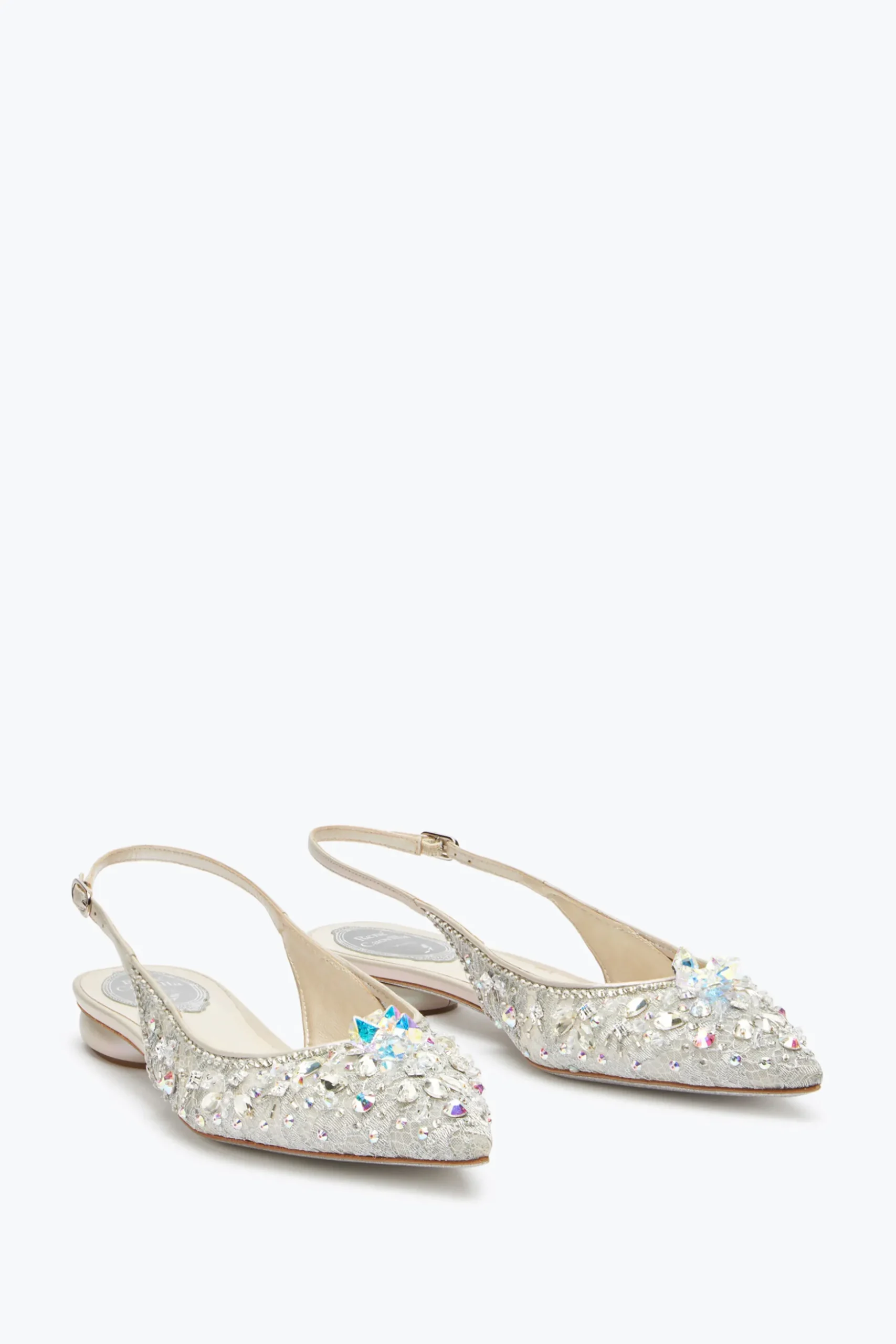 Escarpins Plats Gris Cinderella