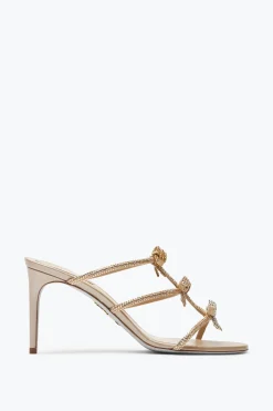 Mule Caterina champagne 80