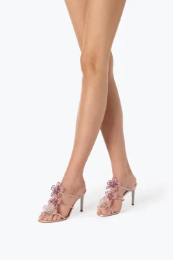 MULE PEACH FLOWER ROSE 80