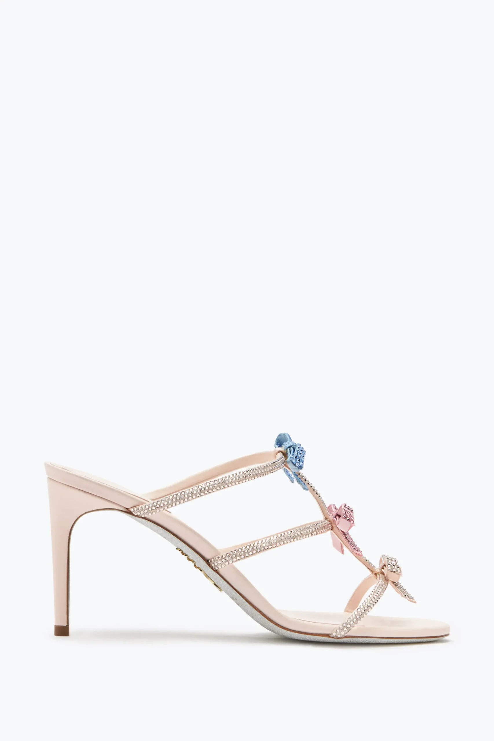 Sandale Caterina avec cristaux multicolores 80