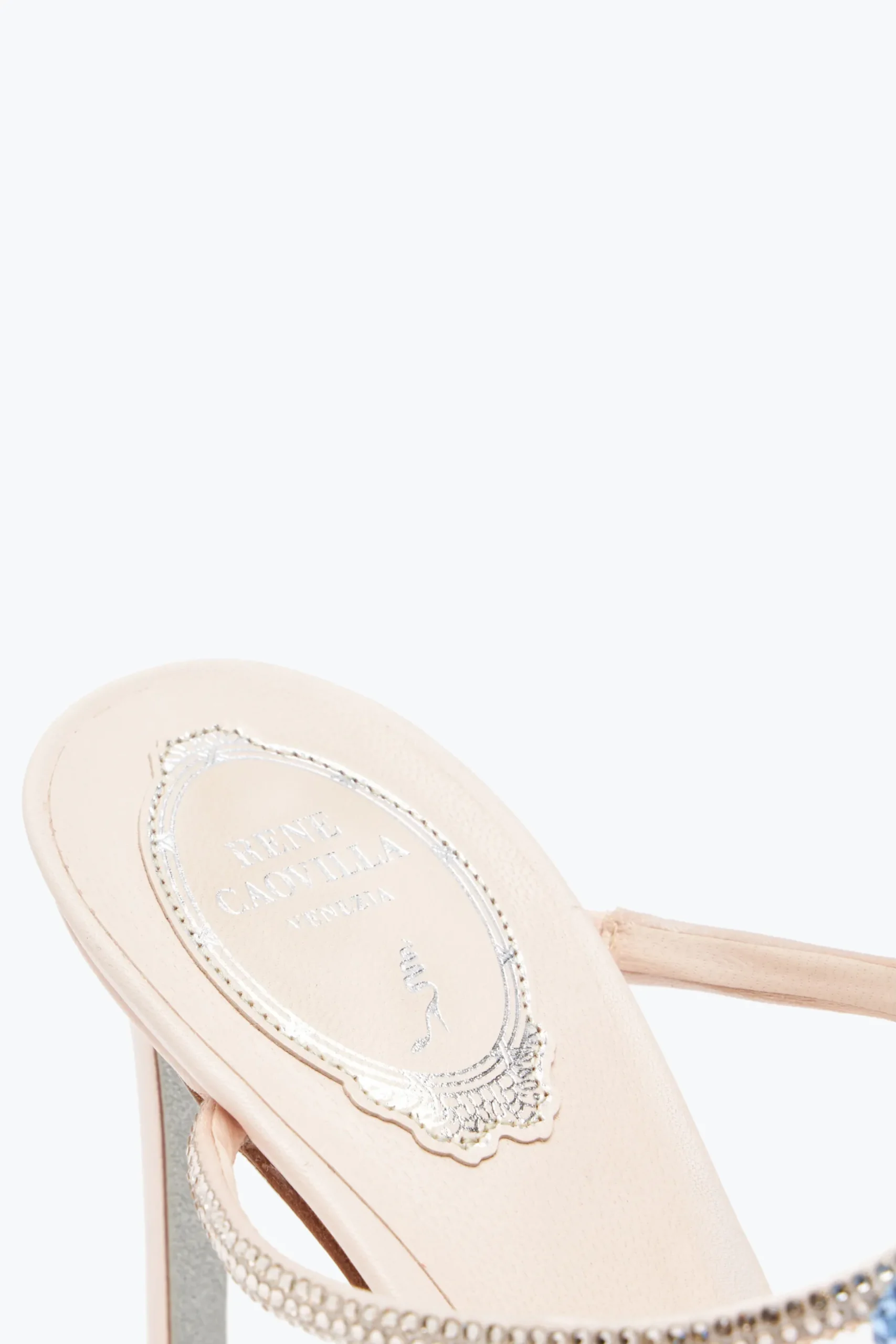 Sandale Caterina avec cristaux multicolores 80