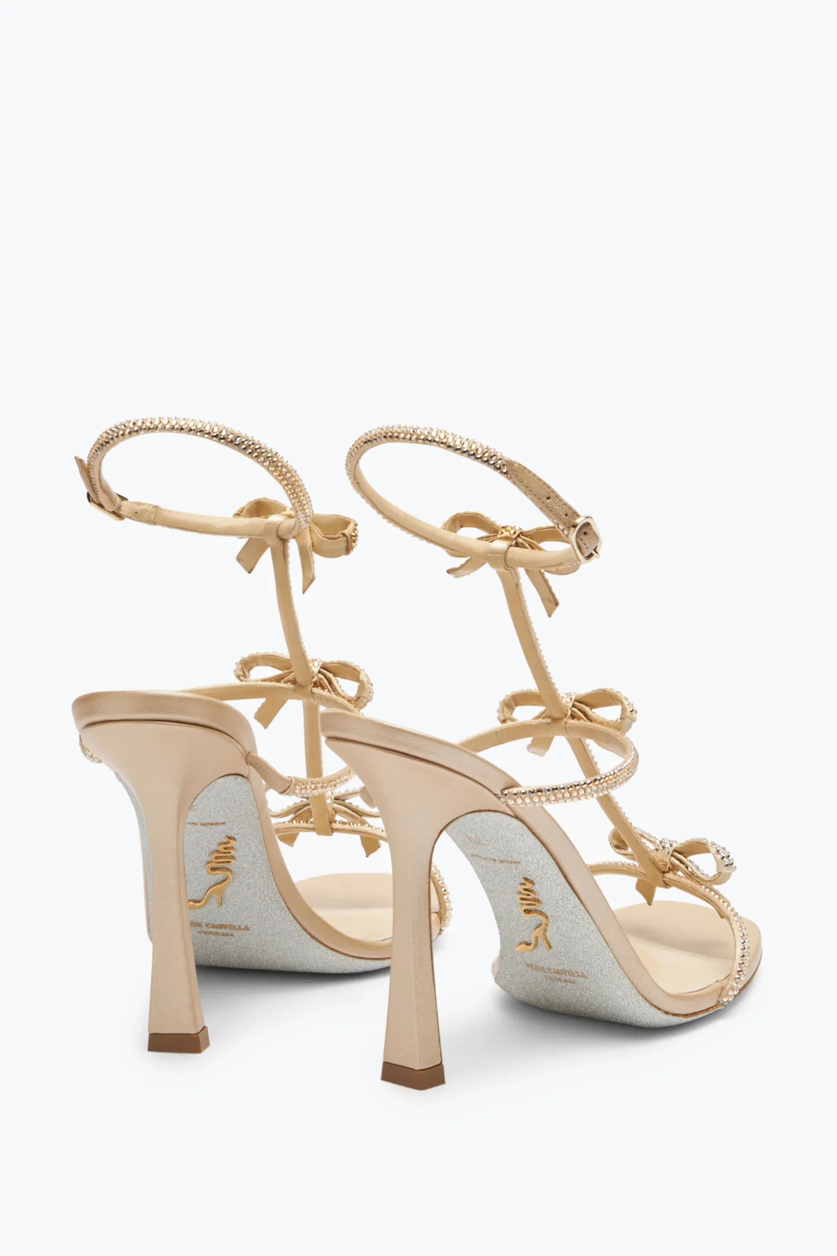 Sandale Caterina Beige Cristaux 105