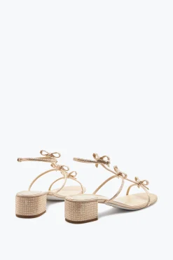 Sandale Caterina Beige Cristaux 35