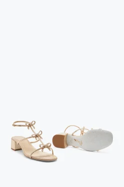 Sandale Caterina Beige Cristaux 35