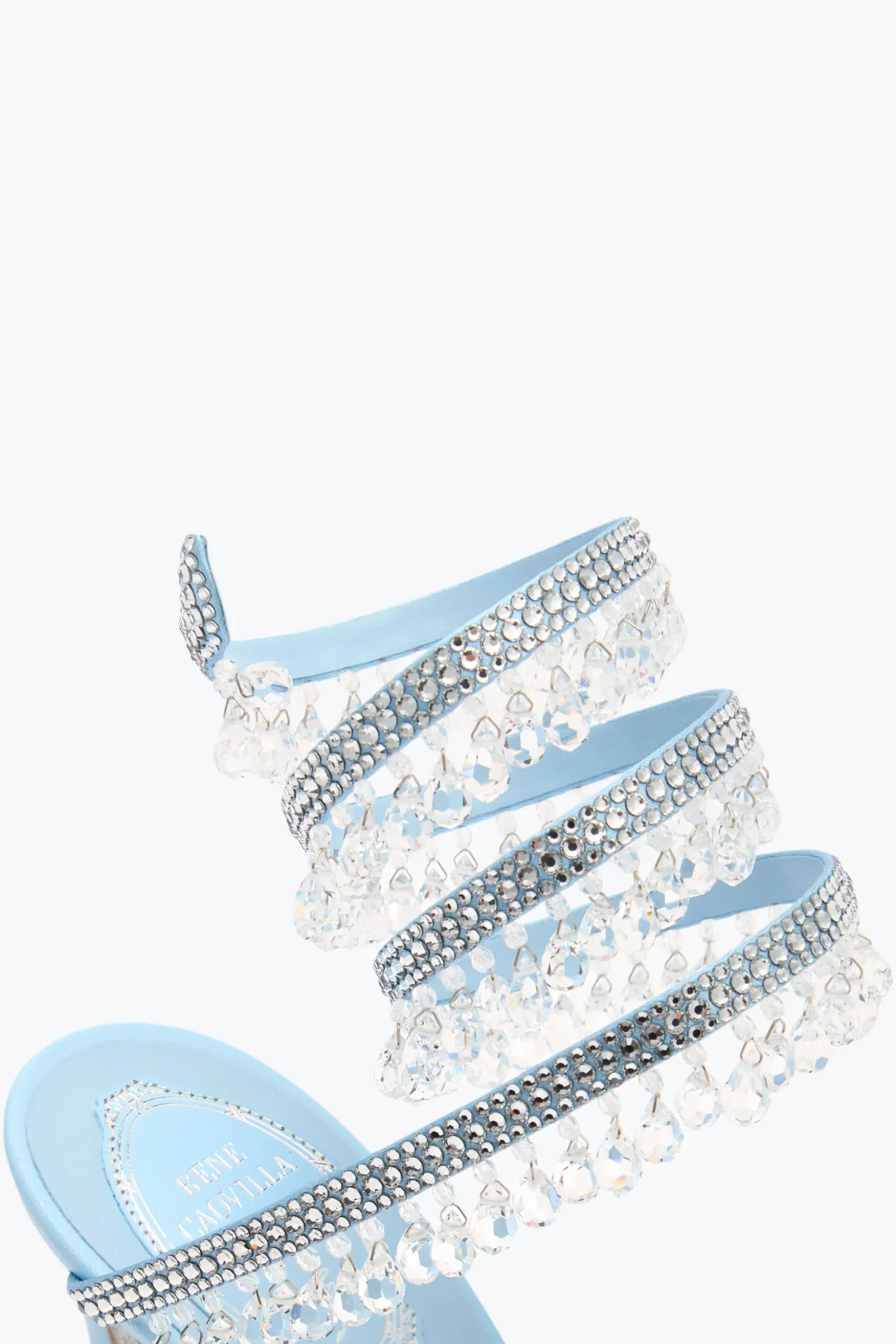 SANDALE CHANDELIER BLEU CIEL 105