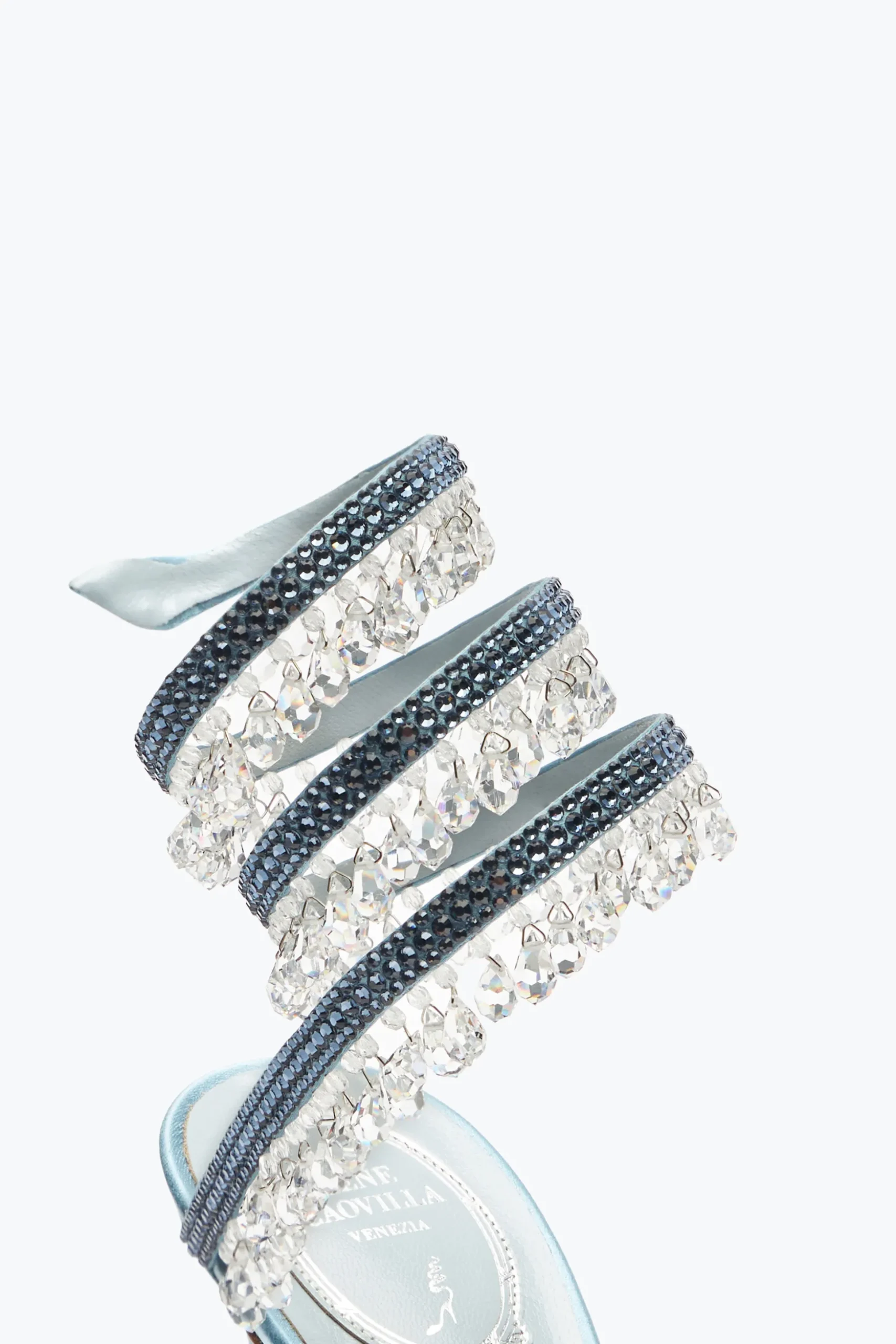 Sandale Chandelier bleu poudré 105