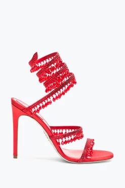 SANDALE CHANDELIER ROUGE 105