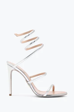 Sandale Cleo argent métallisé 105