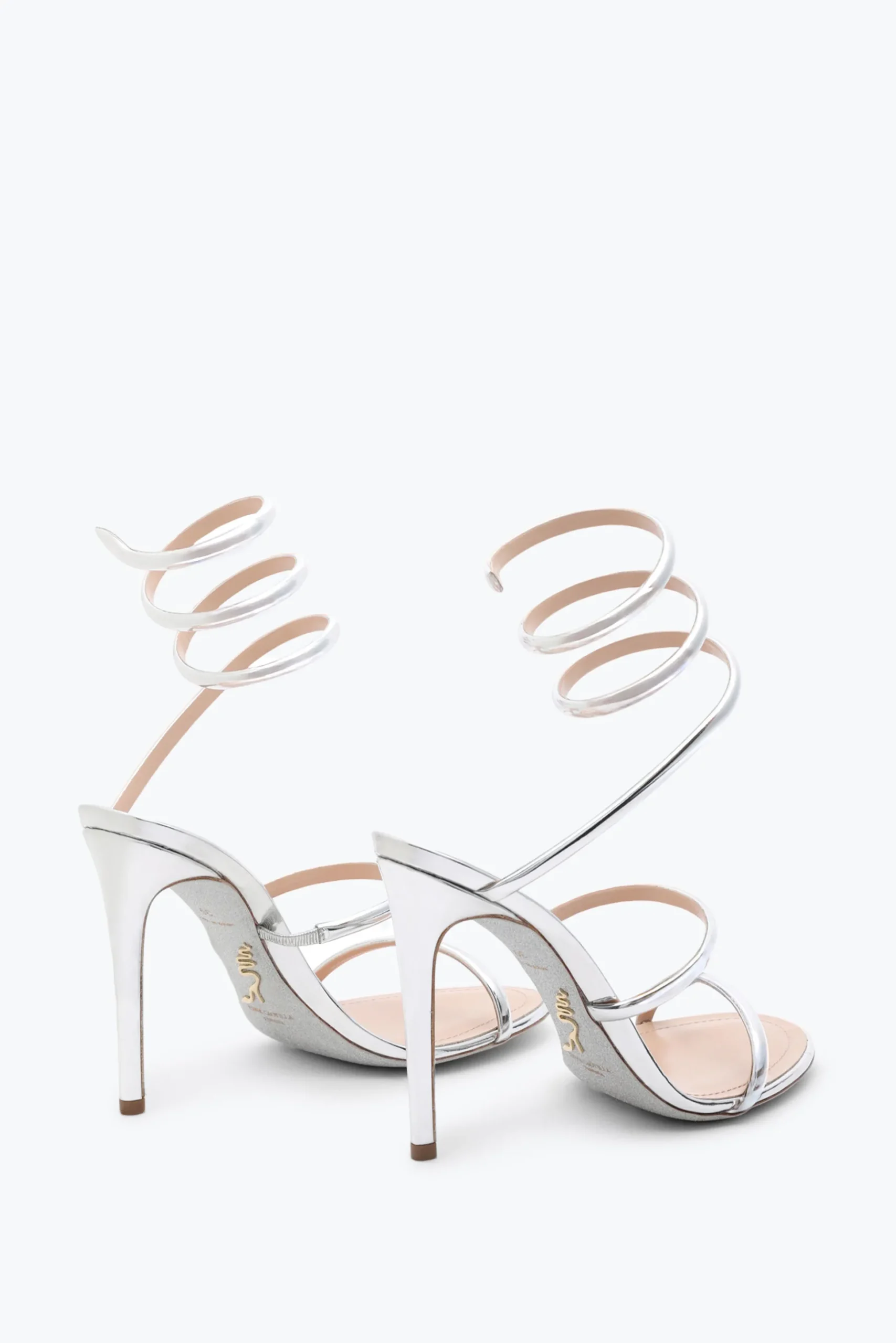 Sandale Cleo argent métallisé 105