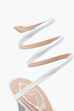 Sandale Cleo argent métallisé 105