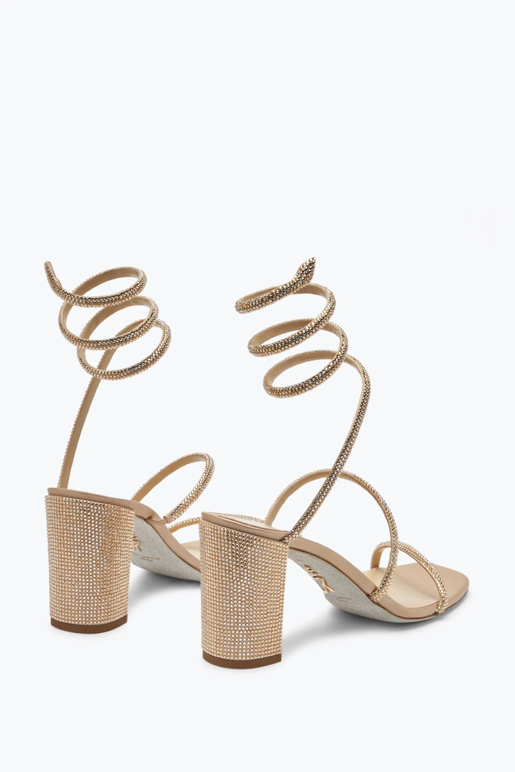 Sandale Cleo Beige Avec Cristaux 80
