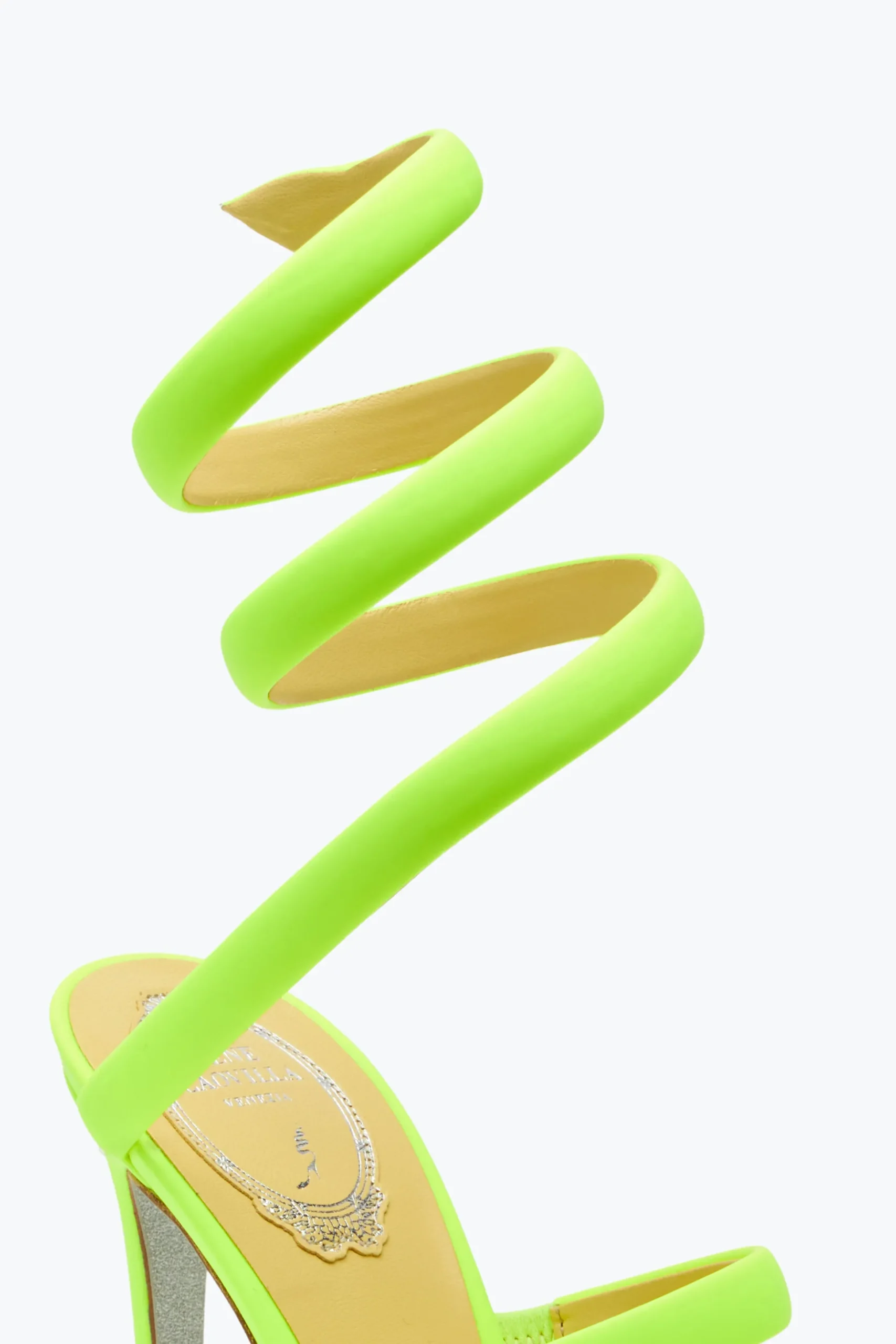 Sandale Cleo jaune fluo 105