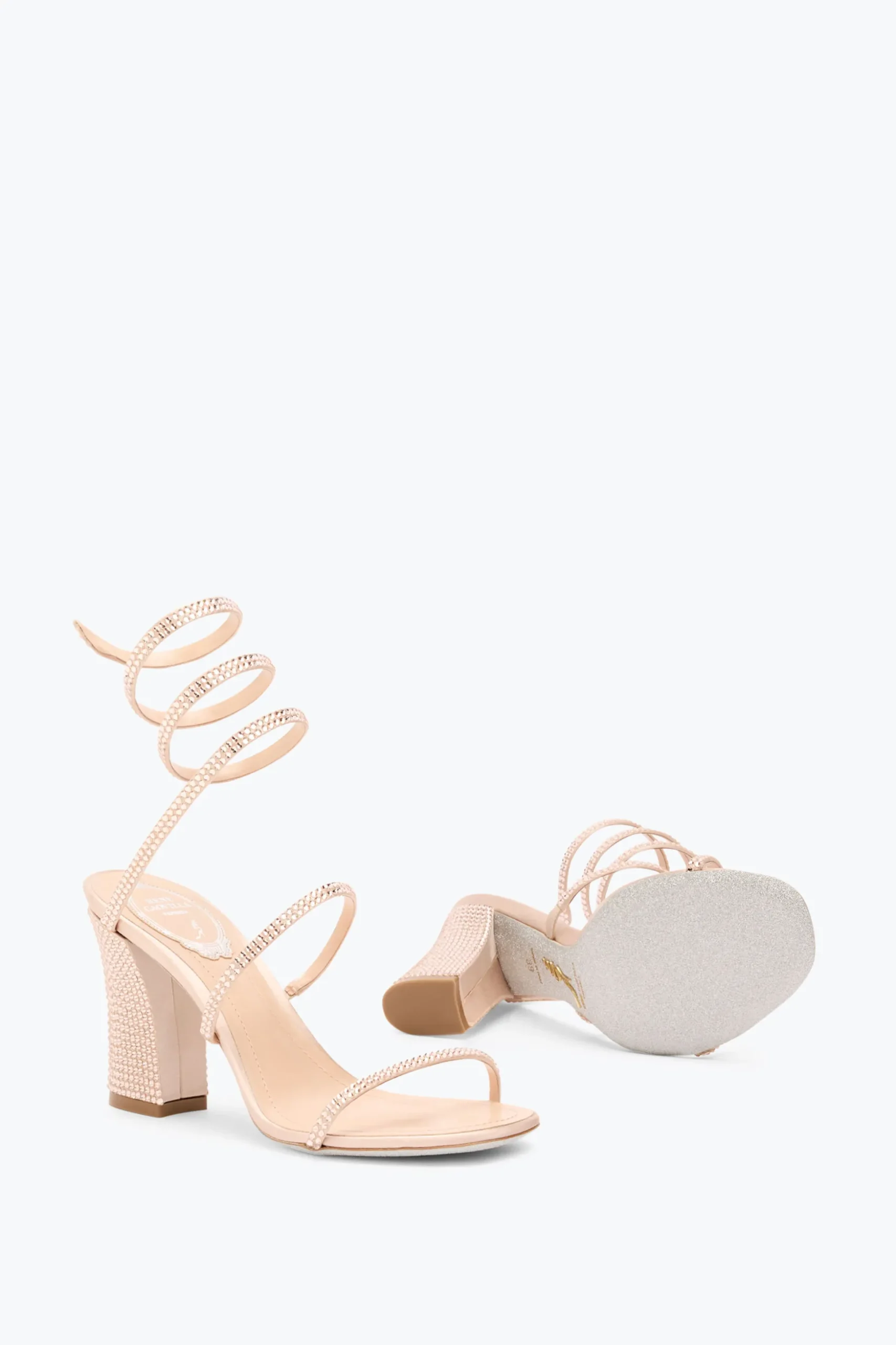 SANDALE CLEO NUDE AVEC TALON SOUL 80