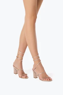 SANDALE CLEO NUDE AVEC TALON SOUL 80